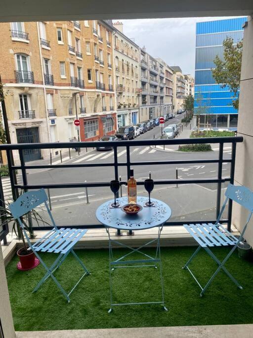 Studio Cosy Avec Balcon Proche Paris Boulogne-Billancourt Esterno foto